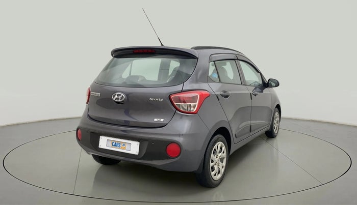 2019 Hyundai Grand i10 SPORTZ 1.2 KAPPA VTVT, Petrol, Manual, 50,604 km, Right Back Diagonal
