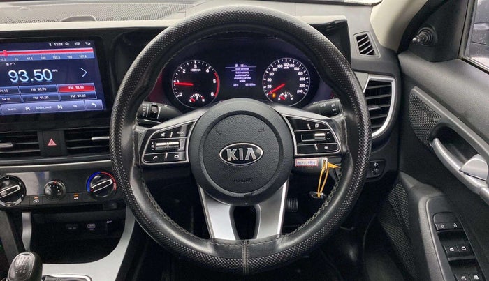 2021 KIA SELTOS HTE 1.5 DIESEL, Diesel, Manual, 65,367 km, Steering Wheel Close Up