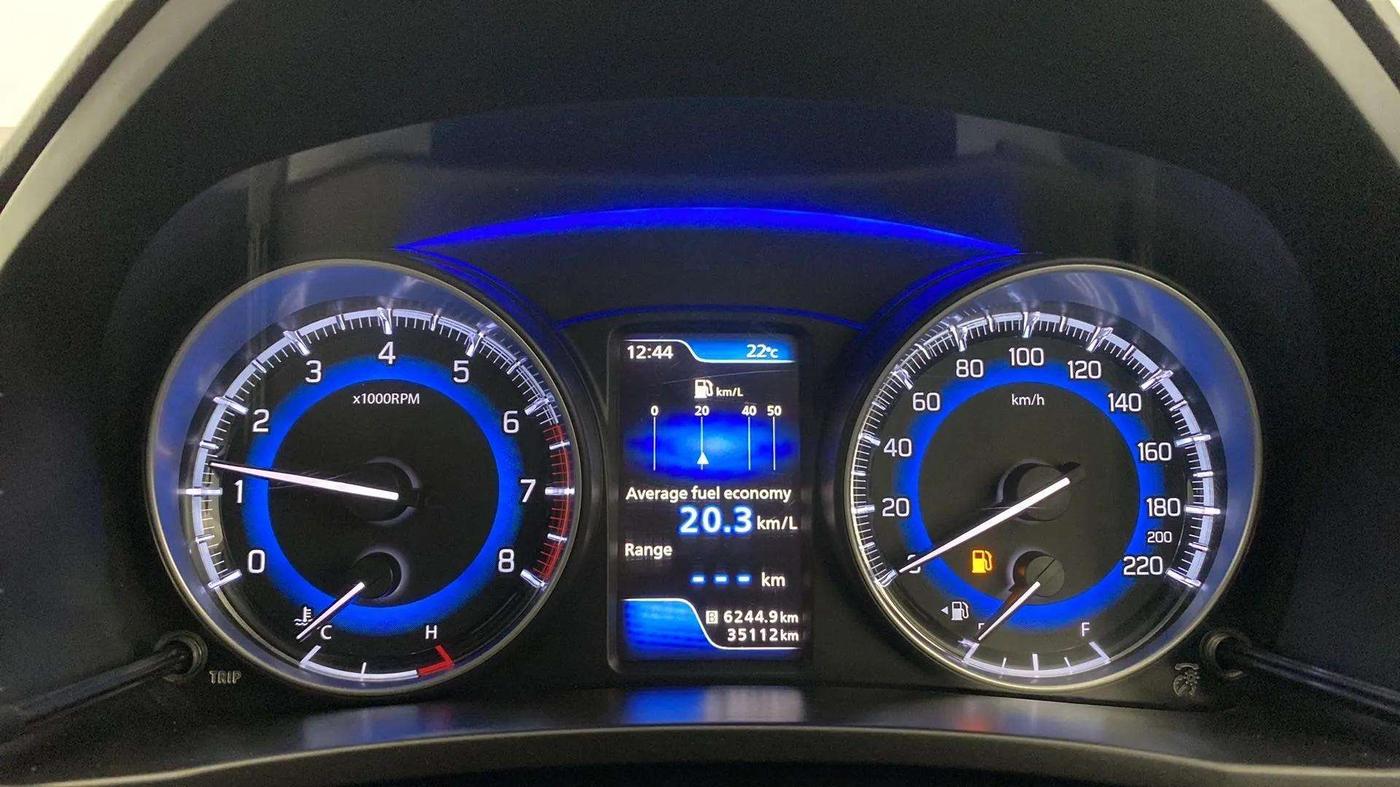 2021 Toyota Glanza G, Petrol, Manual, 35,112 km, Odometer Image