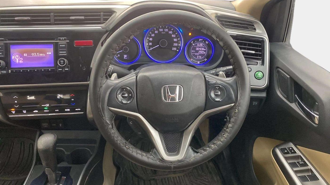 2015 Honda City 1.5L I-VTEC VX CVT, Petrol, Automatic, 64,473 km, Steering Wheel Close Up