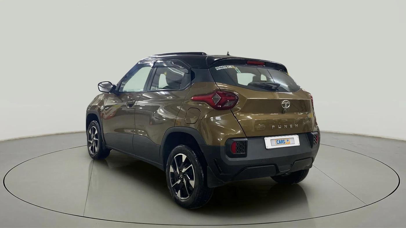 2022 Tata PUNCH CREATIVE  AMT, Petrol, Automatic, 31,856 km, Left Back Diagonal
