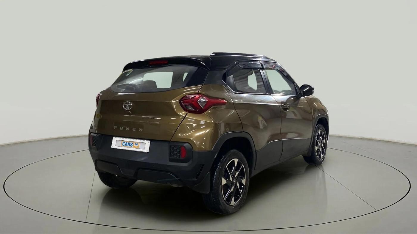2022 Tata PUNCH CREATIVE  AMT, Petrol, Automatic, 31,856 km, Right Back Diagonal