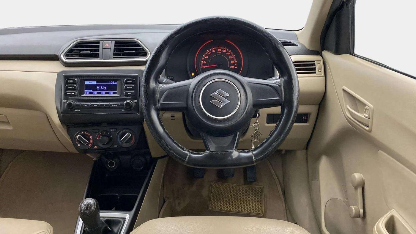 2019 Maruti Dzire LDI, Diesel, Manual, 81,319 km, Steering Wheel Close Up