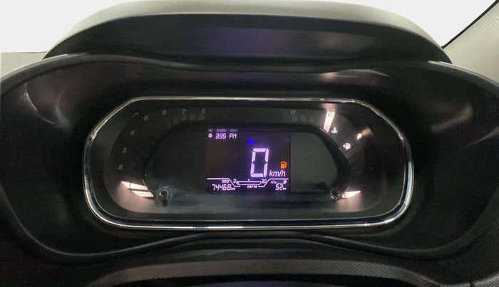 2020 Tata NEXON XM PETROL, Petrol, Manual, 74,571 km, Odometer Image