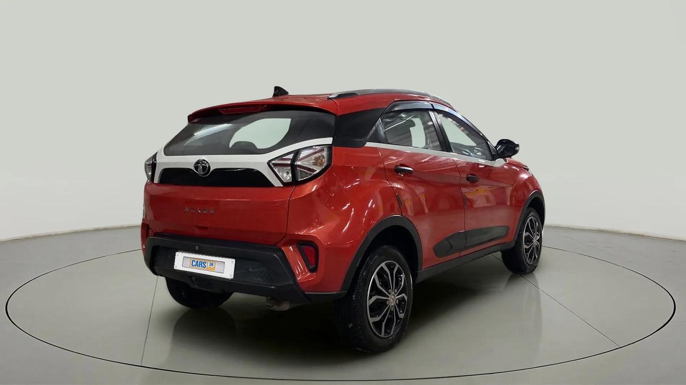 2020 Tata NEXON XM PETROL, Petrol, Manual, 74,571 km, Right Back Diagonal