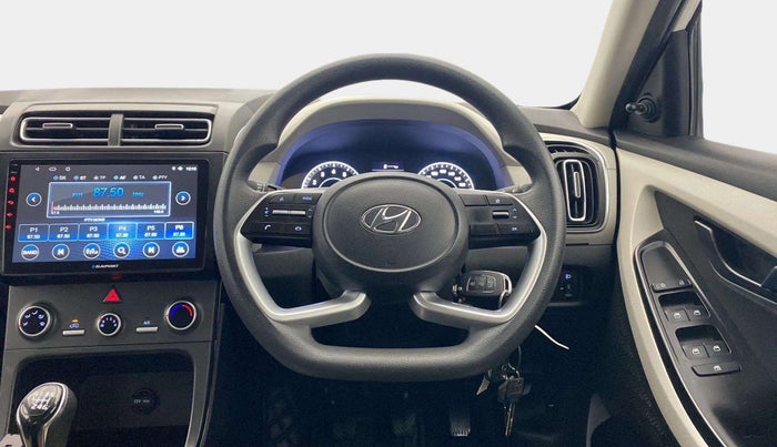 2022 Hyundai Creta E 1.5 PETROL, Petrol, Manual, 23,356 km, Steering Wheel Close Up