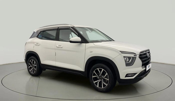 2022 Hyundai Creta E 1.5 PETROL, Petrol, Manual, 23,356 km, Right Front Diagonal