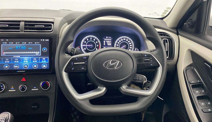 2022 Hyundai Creta E 1.5 PETROL, Petrol, Manual, 23,356 km, Steering wheel - Phone control not functional