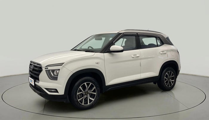 2022 Hyundai Creta E 1.5 PETROL, Petrol, Manual, 23,356 km, Left Front Diagonal