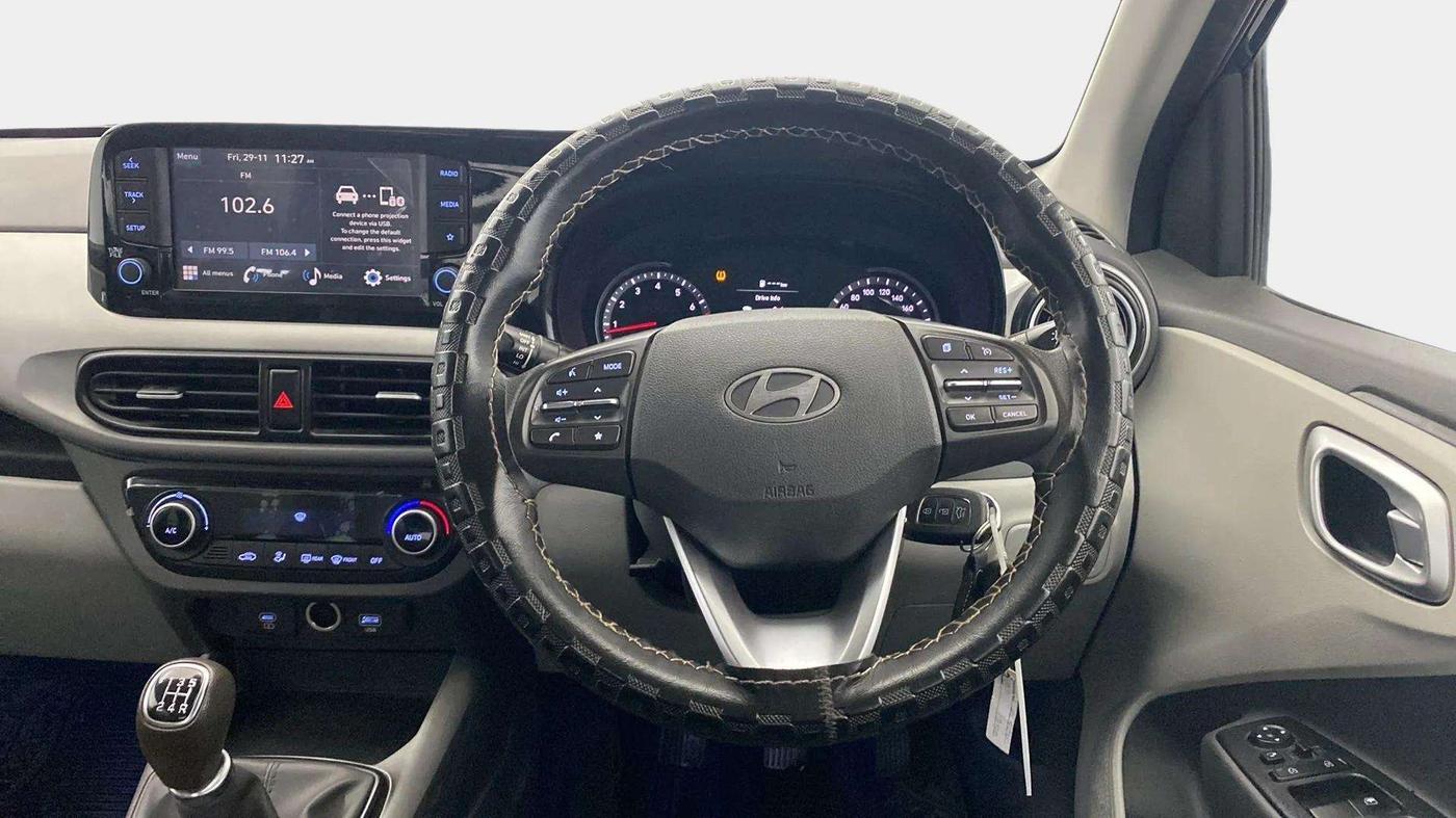 2023 Hyundai GRAND I10 NIOS SPORTZ 1.2 KAPPA VTVT, Petrol, Manual, 29,019 km, Steering Wheel Close Up