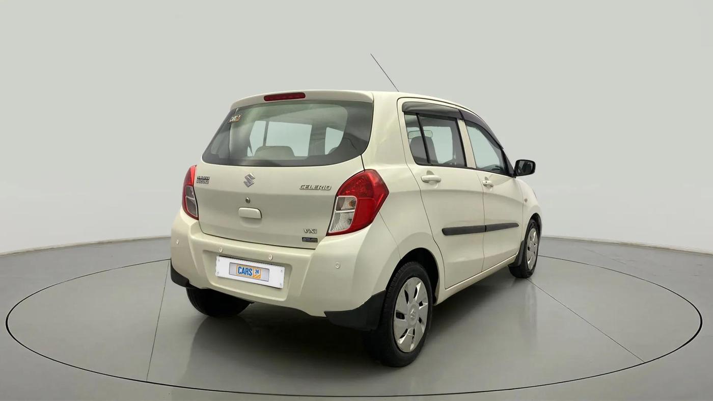 2014 Maruti Celerio VXI AMT, Petrol, Automatic, 37,229 km, Right Back Diagonal