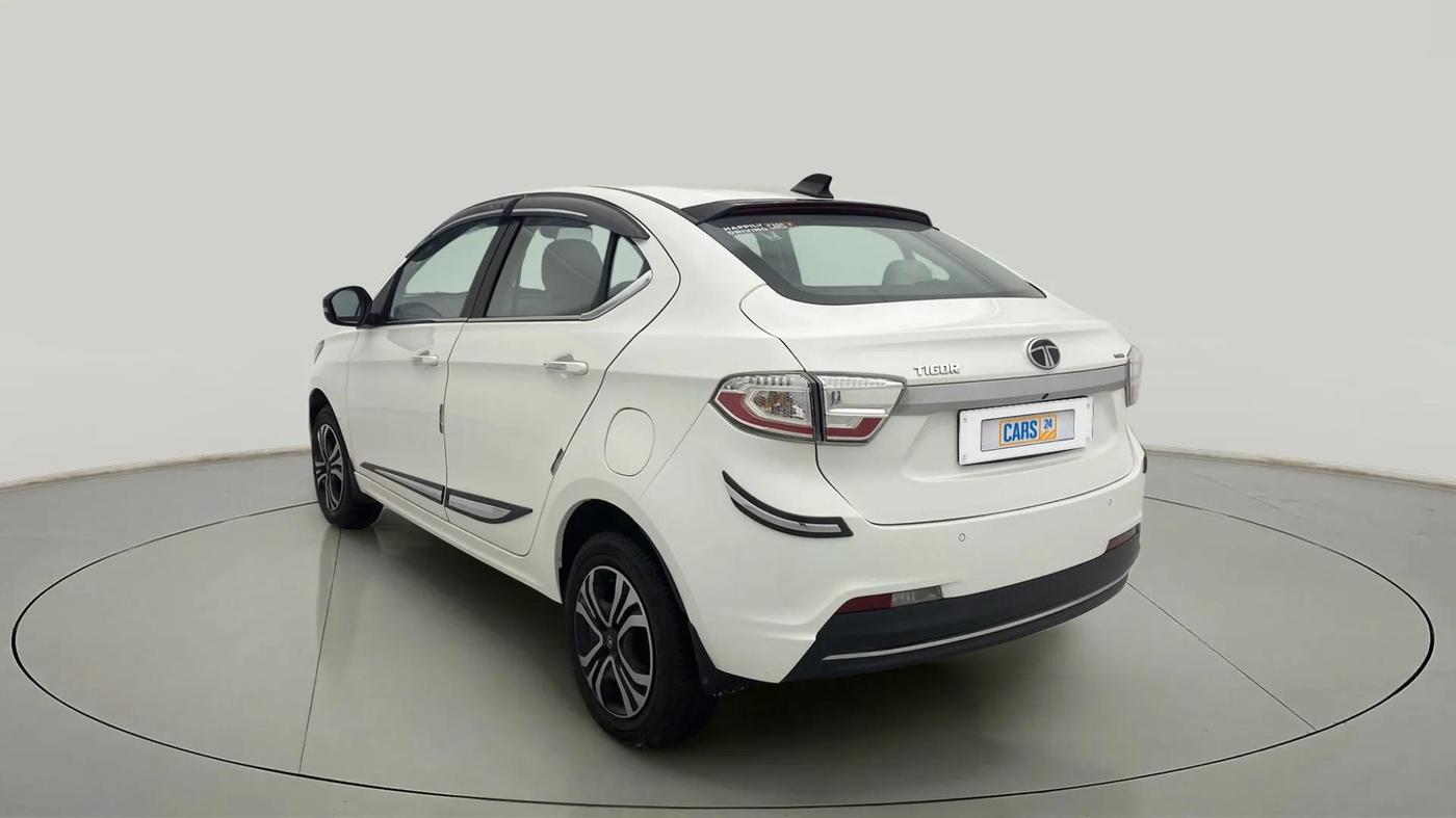 2024 Tata TIGOR XZ PLUS CNG, CNG, Manual, 7,989 km, Left Back Diagonal