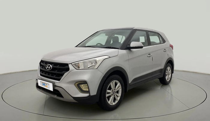 2018 Hyundai Creta E PLUS 1.6 PETROL, Petrol, Manual, 86,807 km, Left Front Diagonal