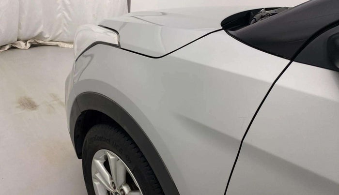 2018 Hyundai Creta E PLUS 1.6 PETROL, Petrol, Manual, 86,807 km, Left fender - Paint has minor damage