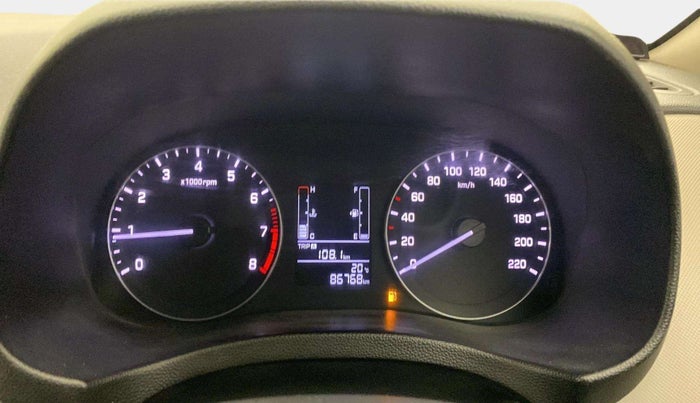 2018 Hyundai Creta E PLUS 1.6 PETROL, Petrol, Manual, 86,807 km, Odometer Image