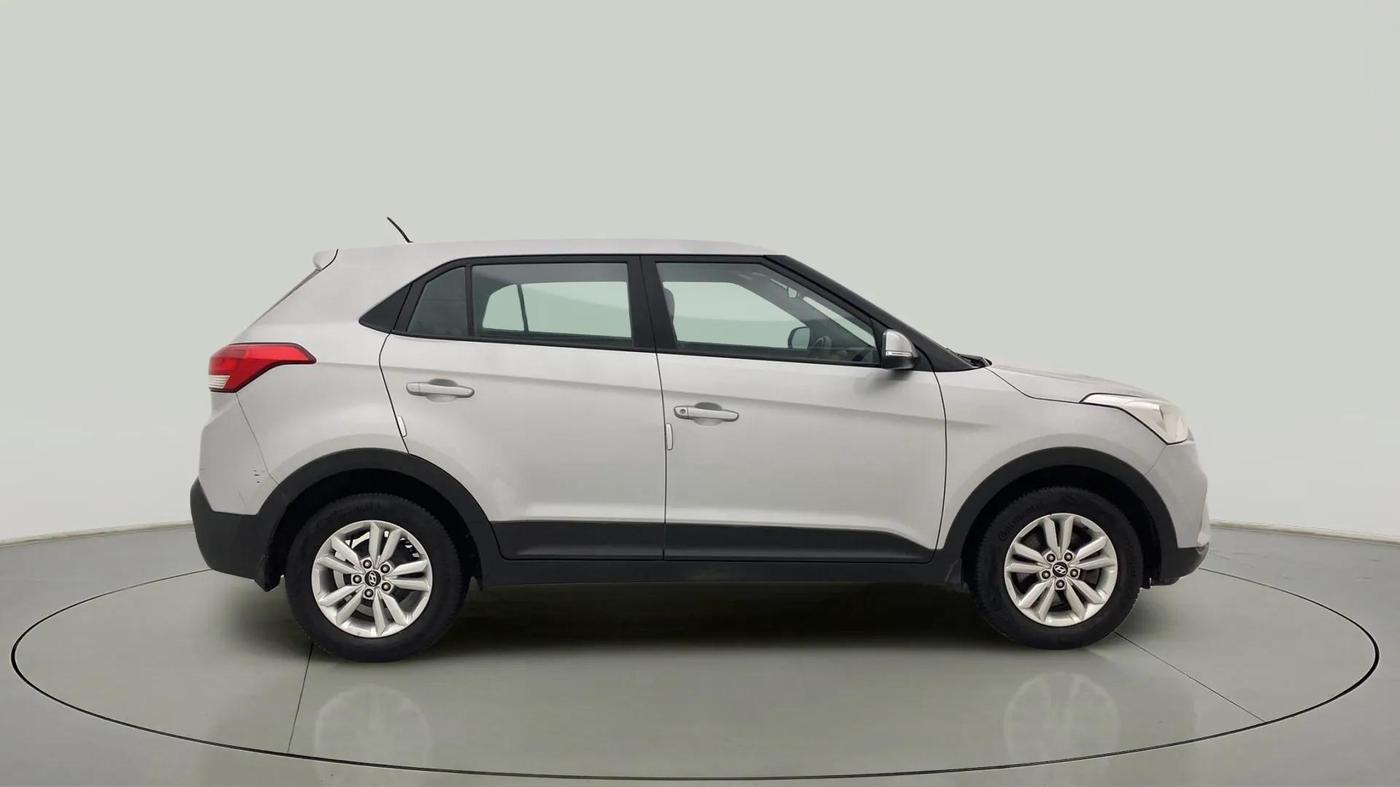 2018 Hyundai Creta E PLUS 1.6 PETROL, Petrol, Manual, 86,807 km, Right Side View