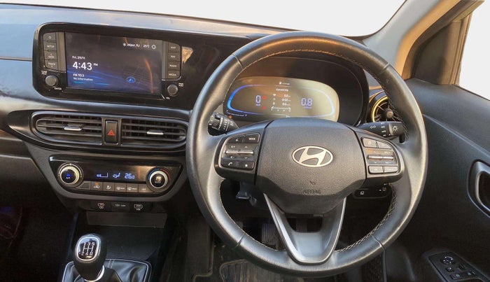 2023 Hyundai EXTER SX (O) CONNECT, Petrol, Manual, 8,074 km, Steering Wheel Close Up