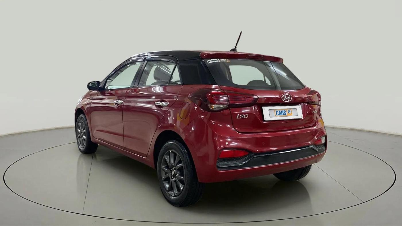 2018 Hyundai Elite i20 ASTA 1.2  CVT, Petrol, Automatic, 30,798 km, Left Back Diagonal