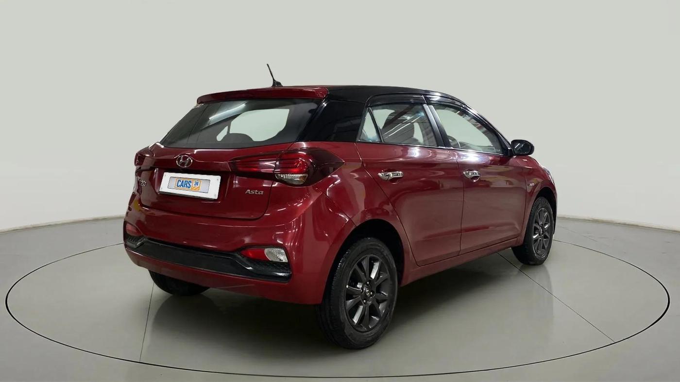 2018 Hyundai Elite i20 ASTA 1.2  CVT, Petrol, Automatic, 30,798 km, Right Back Diagonal