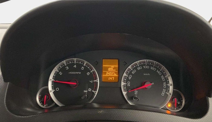 2014 Maruti Swift Dzire VXI, Petrol, Manual, 34,101 km, Odometer Image