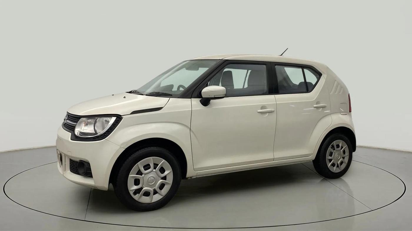 2017 Maruti IGNIS DELTA 1.2, Petrol, Manual, 77,090 km, Left Front Diagonal