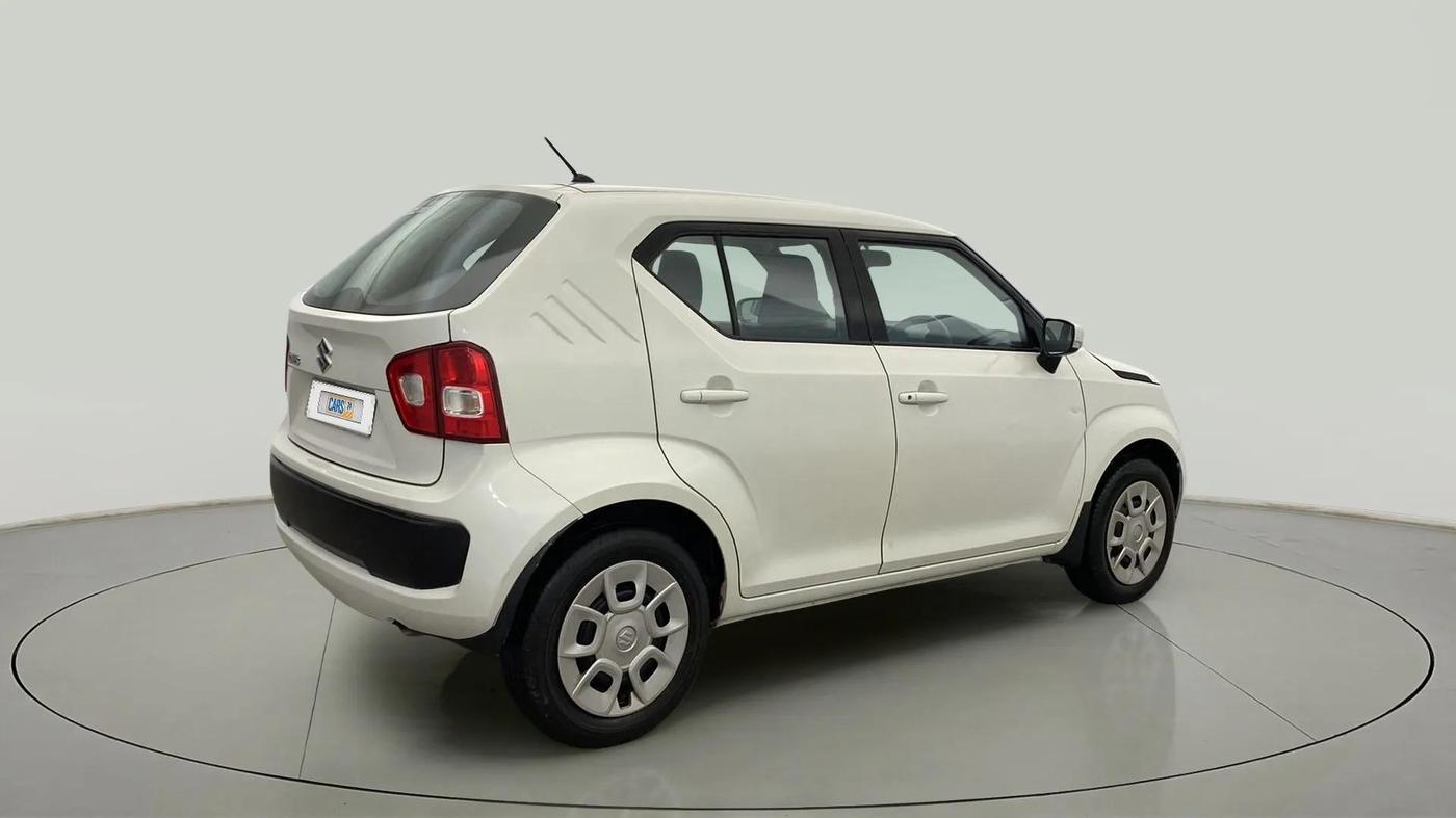 2017 Maruti IGNIS DELTA 1.2, Petrol, Manual, 77,090 km, Right Back Diagonal