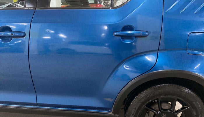 2017 Maruti IGNIS ALPHA 1.2 AMT, Petrol, Automatic, 84,160 km, Rear left door - Slightly dented