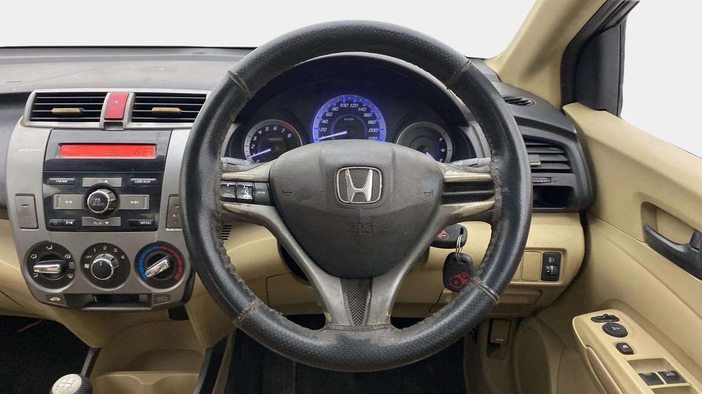 2013 Honda City 1.5L I-VTEC S MT, Petrol, Manual, 98,901 km, Steering Wheel Close Up