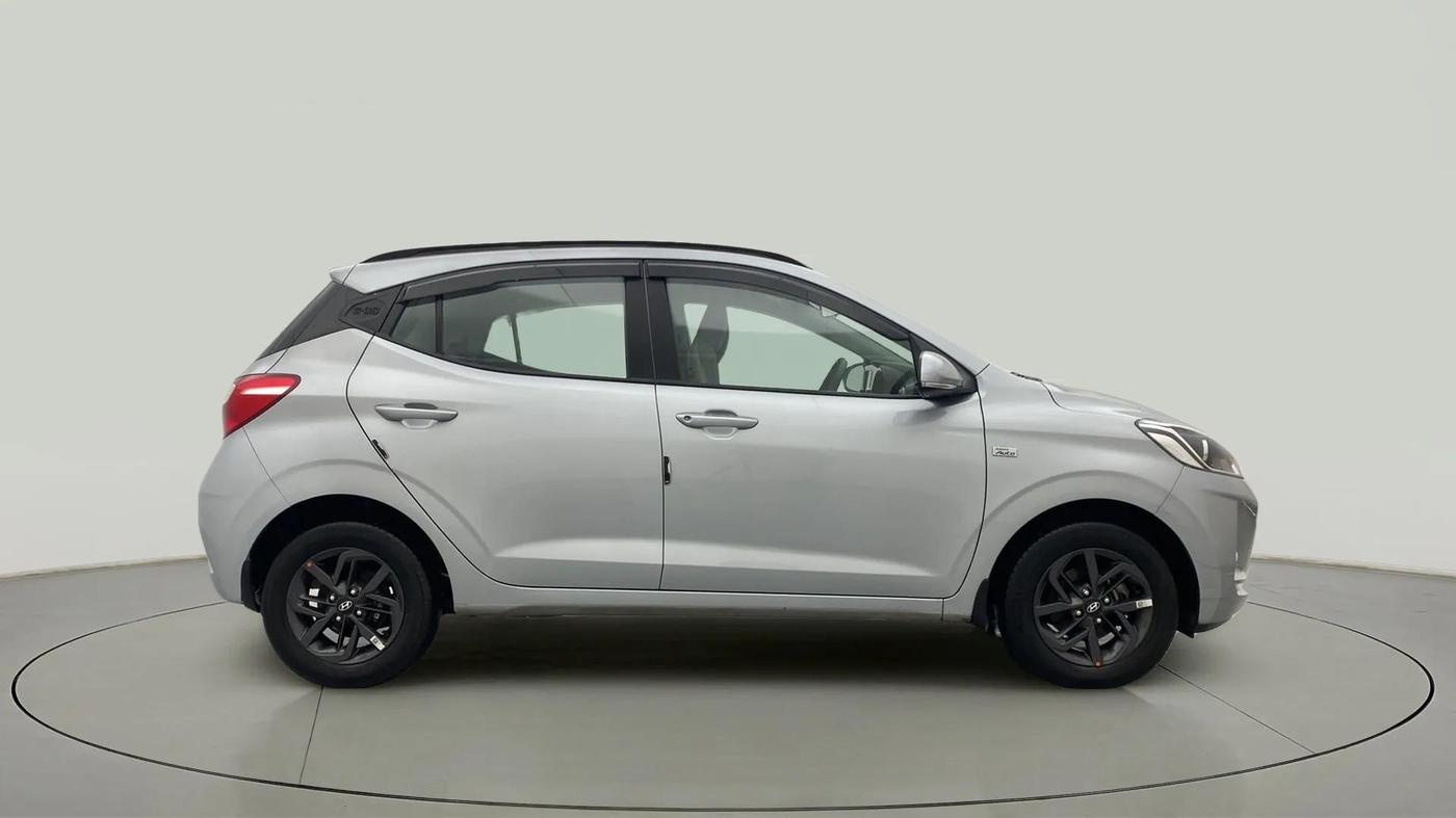 2021 Hyundai GRAND I10 NIOS SPORTZ AMT 1.2 KAPPA VTVT, Petrol, Automatic, 28,497 km, Right Side View