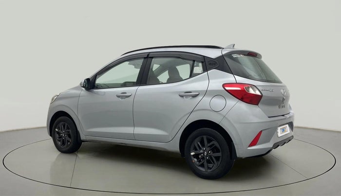 2021 Hyundai GRAND I10 NIOS SPORTZ AMT 1.2 KAPPA VTVT, Petrol, Automatic, 28,497 km, Left Back Diagonal
