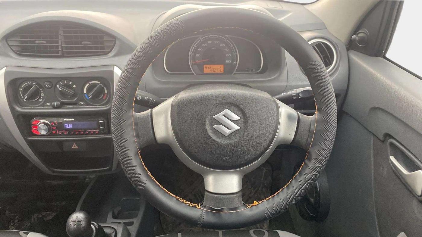 2014 Maruti Alto 800 LXI, Petrol, Manual, 43,114 km, Steering Wheel Close Up