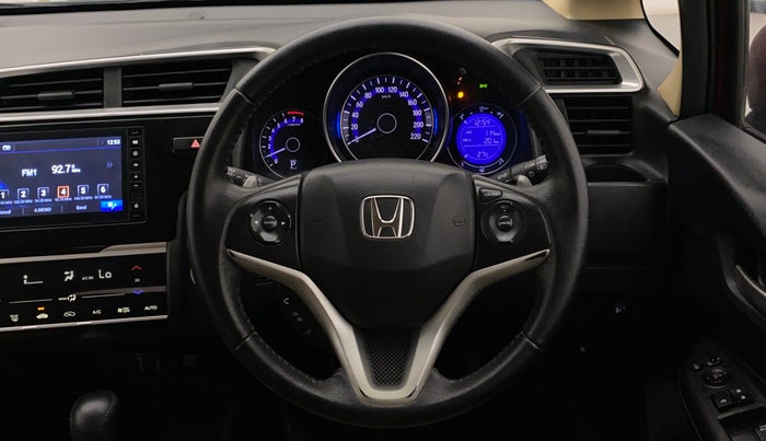 2019 Honda Jazz 1.2L I-VTEC VX CVT, Petrol, Automatic, 57,994 km, Steering Wheel Close Up