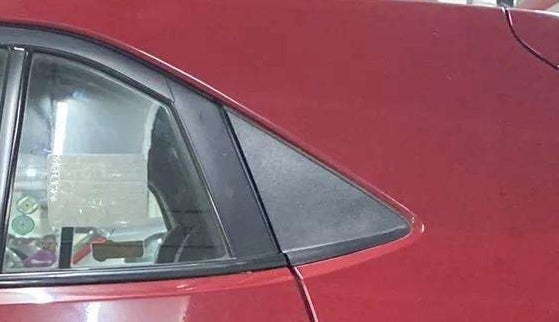 2017 Hyundai Creta SX PLUS AT 1.6 PETROL, Petrol, Automatic, 35,279 km, Left C pillar - Slightly dented