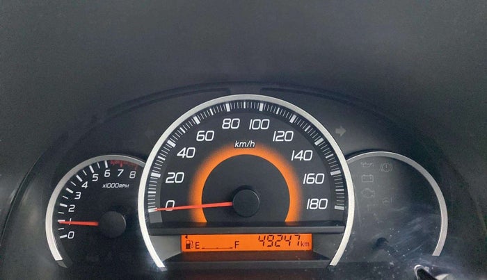 2016 Maruti Wagon R 1.0 VXI, Petrol, Manual, 49,225 km, Odometer Image