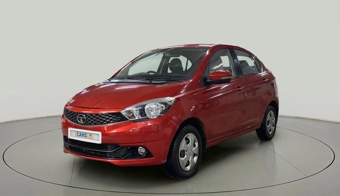 2018 Tata TIGOR XZ PETROL, CNG, Manual, 76,477 km, Left Front Diagonal