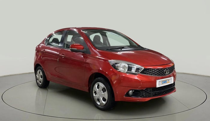 2018 Tata TIGOR XZ PETROL, CNG, Manual, 76,477 km, Right Front Diagonal
