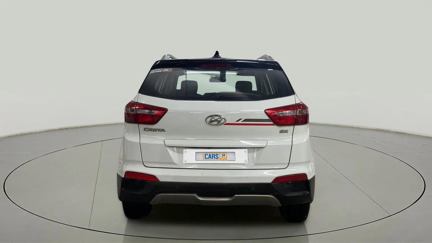 2016 Hyundai Creta SX PLUS  ANNIVERSARY EDITION 1.6 PETROL, Petrol, Manual, 40,138 km, Back/Rear