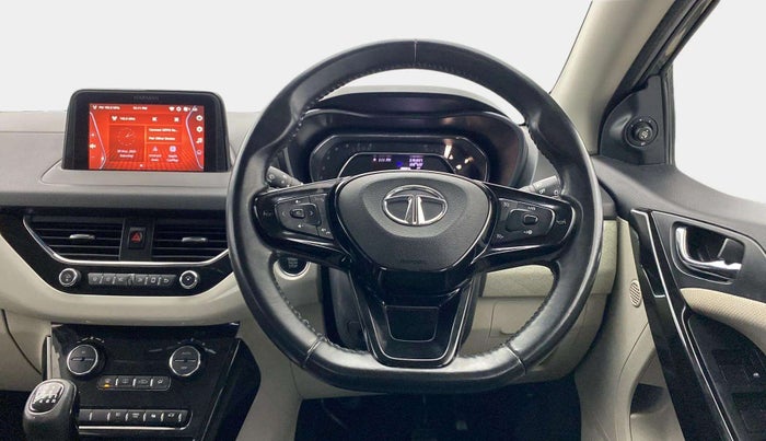 2020 Tata NEXON XZ PLUS PETROL SUNROOF, Petrol, Manual, 25,416 km, Steering Wheel Close Up