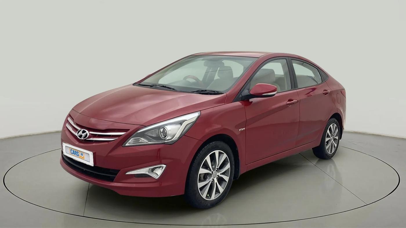 2016 Hyundai Verna 1.6 VTVT SX AT, Petrol, Automatic, 67,464 km, Left Front Diagonal