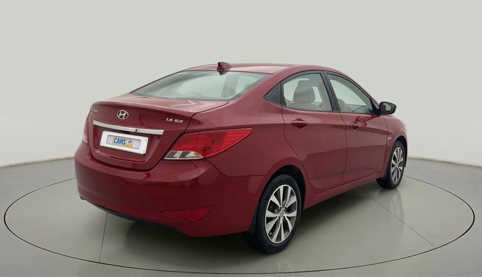 2016 Hyundai Verna 1.6 VTVT SX AT, Petrol, Automatic, 67,464 km, Right Back Diagonal