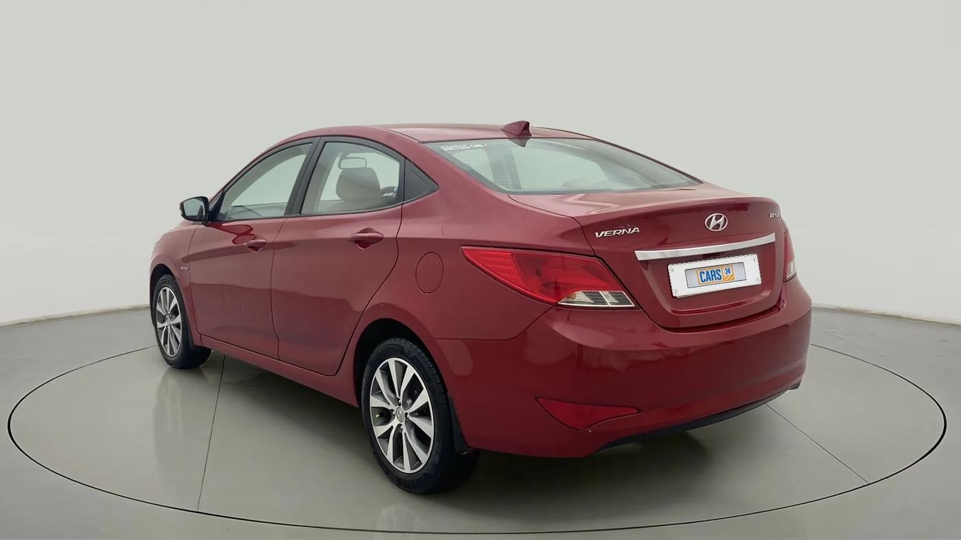 2016 Hyundai Verna 1.6 VTVT SX AT, Petrol, Automatic, 67,464 km, Left Back Diagonal