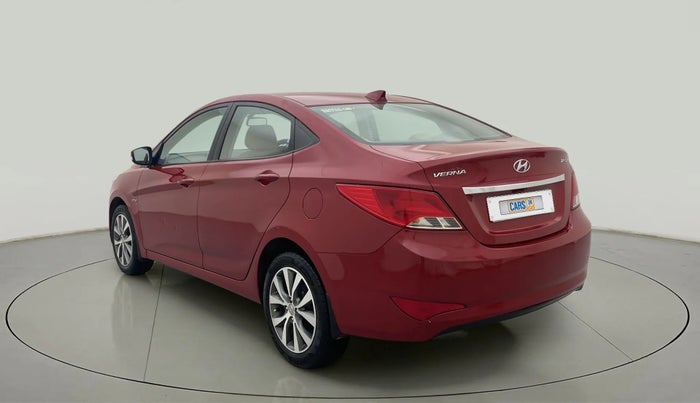 2016 Hyundai Verna 1.6 VTVT SX AT, Petrol, Automatic, 67,464 km, Left Back Diagonal