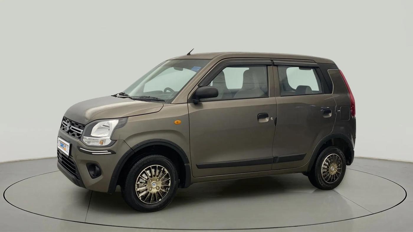 2020 Maruti New Wagon-R LXI 1.0, Petrol, Manual, 11,643 km, Left Front Diagonal