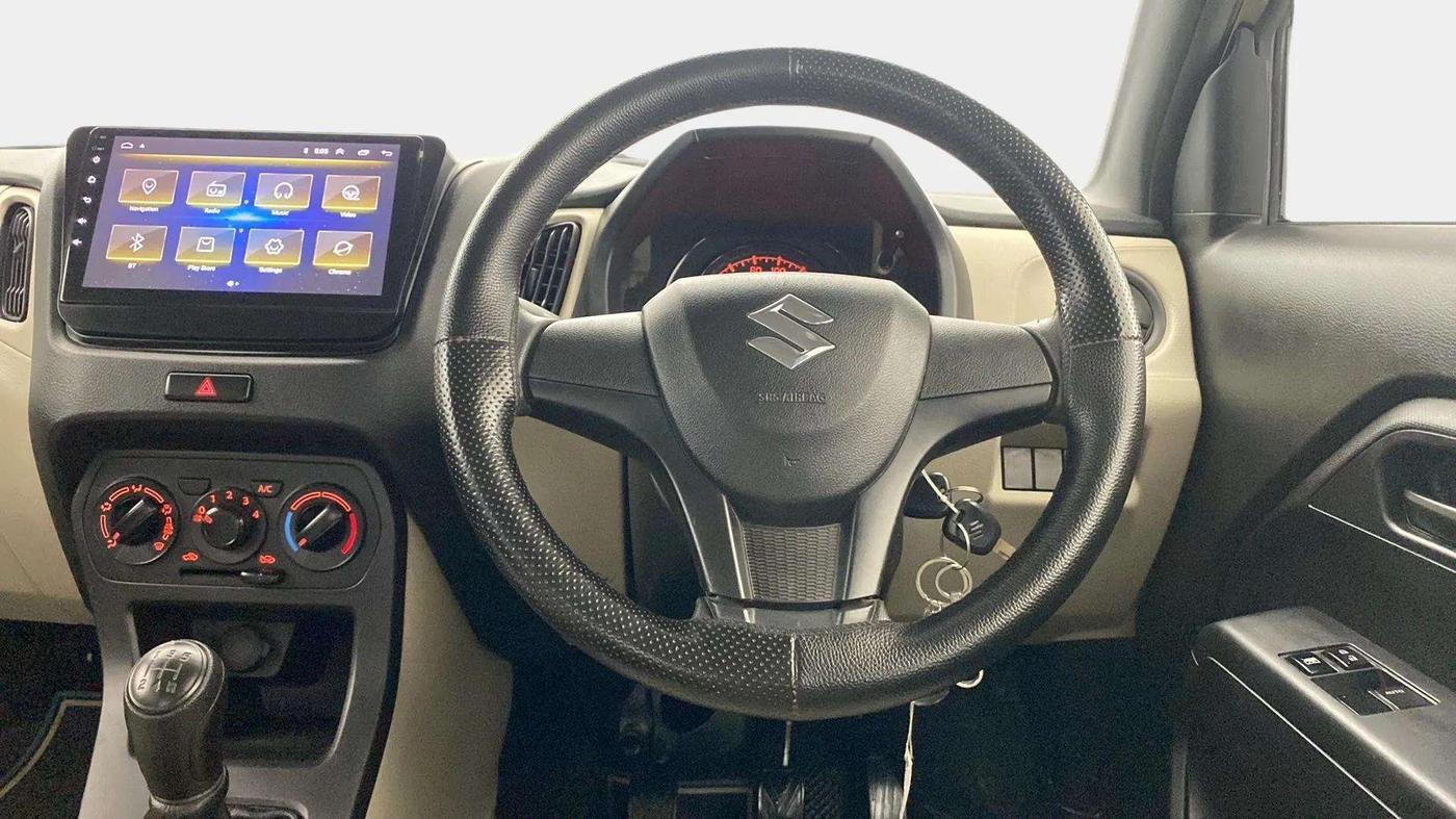 2020 Maruti New Wagon-R LXI 1.0, Petrol, Manual, 11,643 km, Steering Wheel Close Up