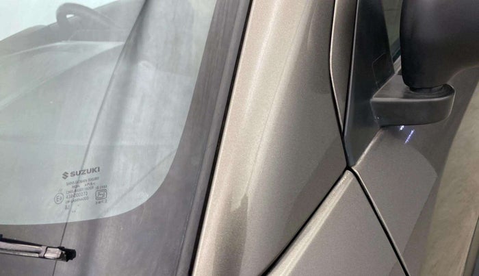 2020 Maruti New Wagon-R LXI 1.0, Petrol, Manual, 11,643 km, Left A pillar - Slightly dented