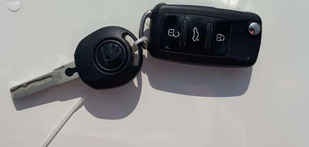 2021 Skoda Rapid STYLE TSI, Petrol, Manual, 77,969 km, Key Close Up