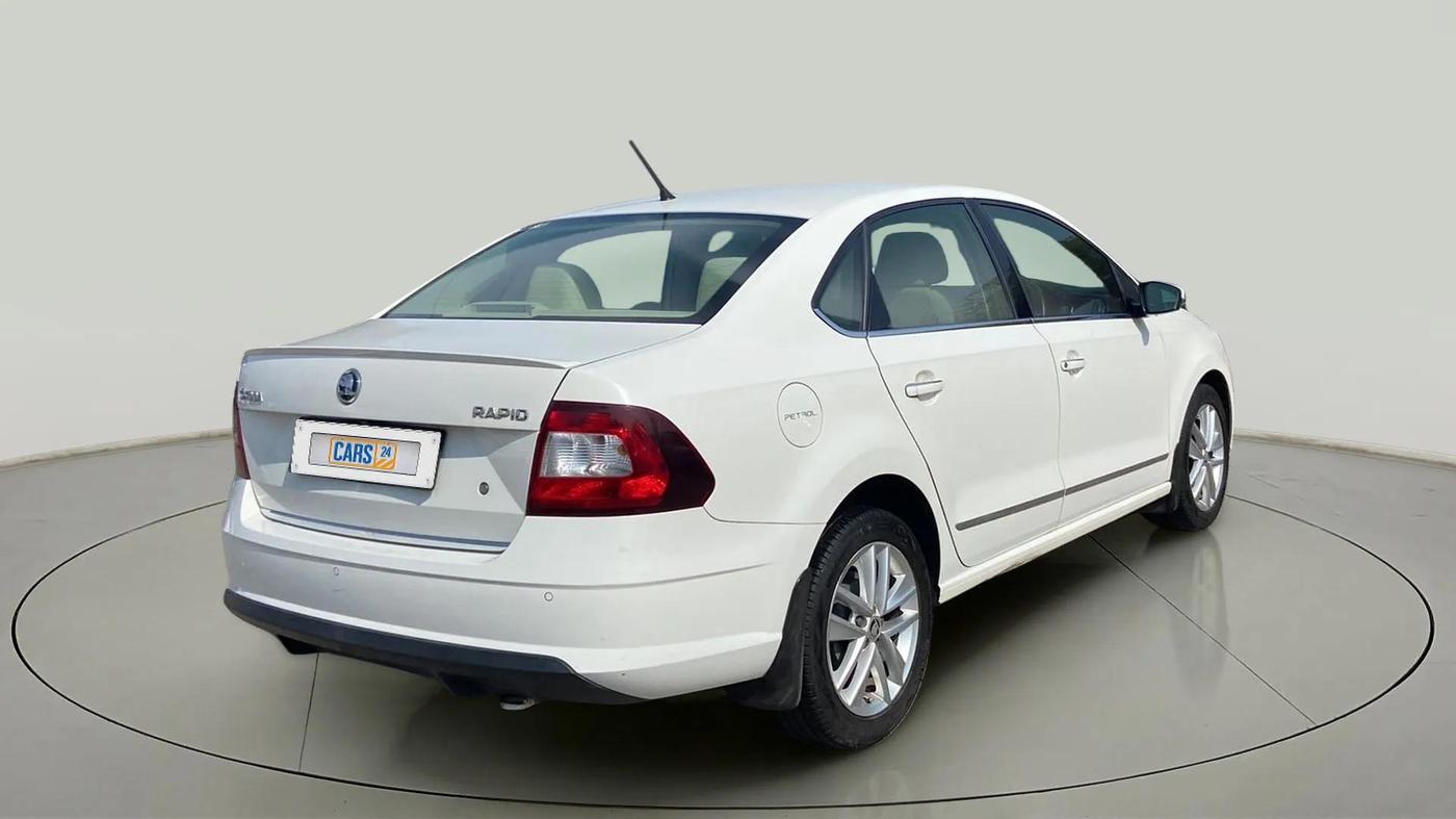 2021 Skoda Rapid STYLE TSI, Petrol, Manual, 77,969 km, Right Back Diagonal