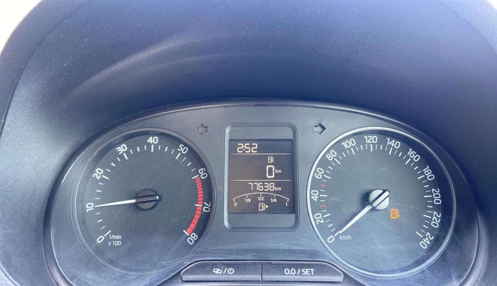 2021 Skoda Rapid STYLE TSI, Petrol, Manual, 77,628 km, Odometer Image