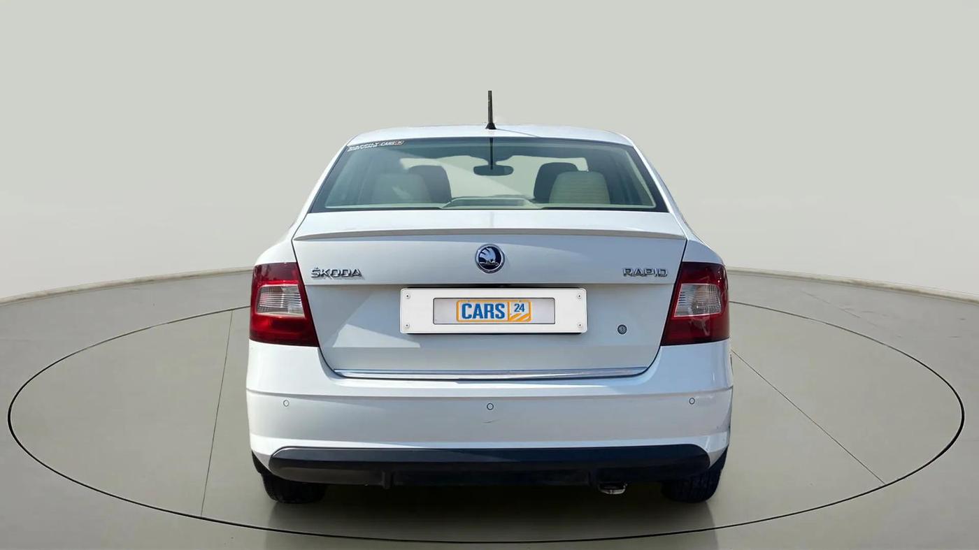 2021 Skoda Rapid STYLE TSI, Petrol, Manual, 77,969 km, Back/Rear