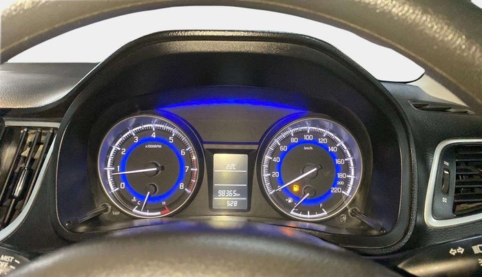 2018 Maruti Baleno DELTA PETROL 1.2, Petrol, Manual, 98,354 km, Odometer Image